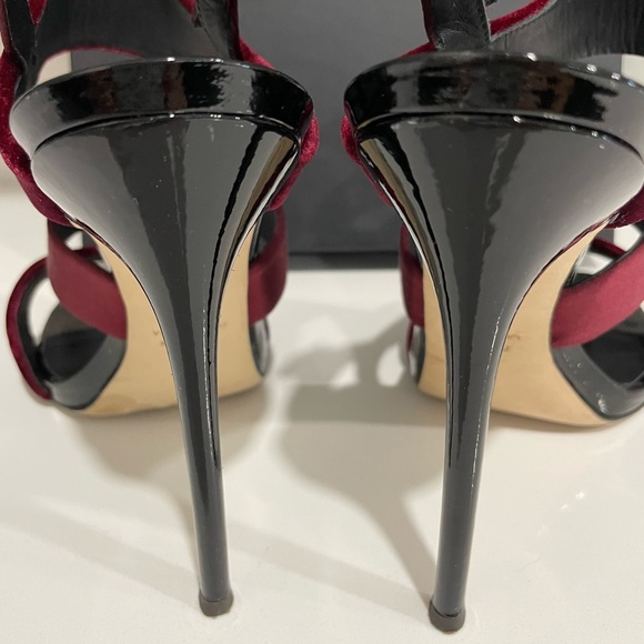 Giuseppe Zanotti Francesca Suede Strap Sandal SALE - Picture 6 of 7